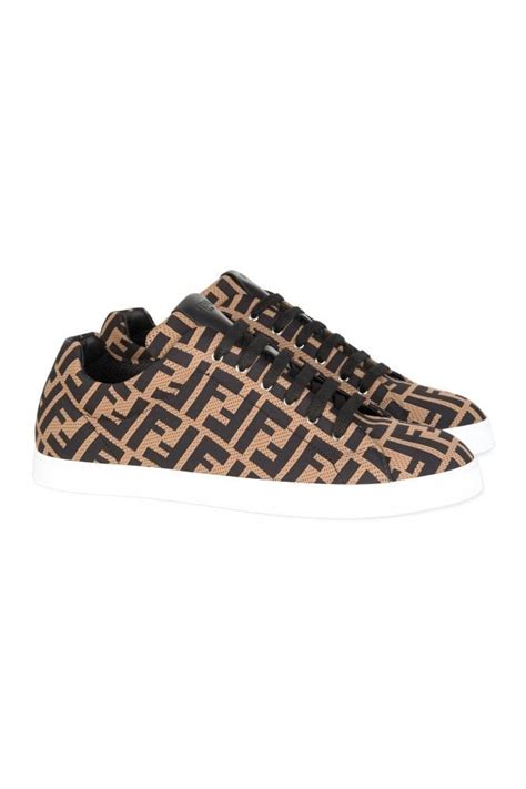 fendi junior mesh sneakers.